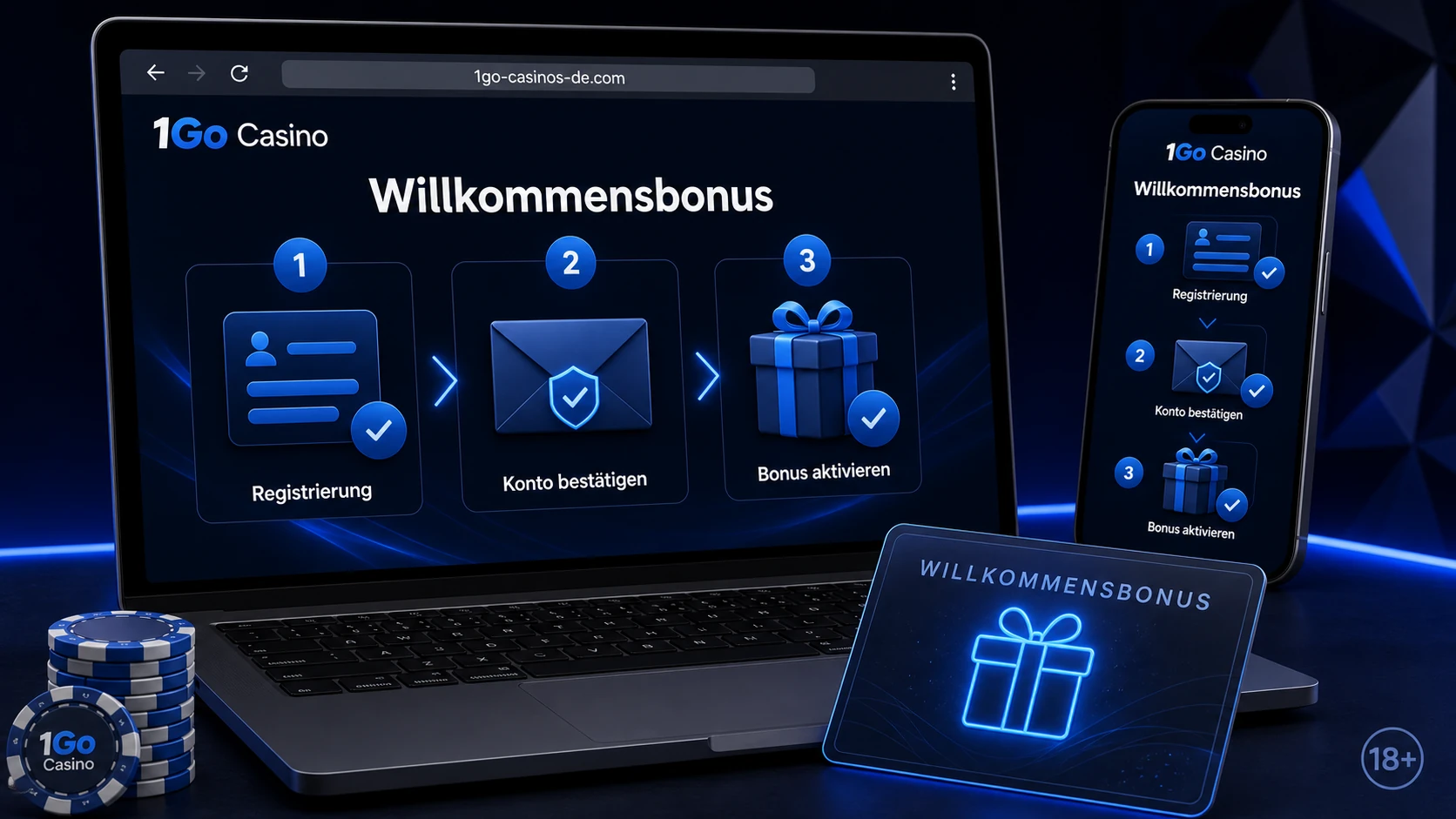 Der 1GO Willkommensbonus für neue Nutzer
